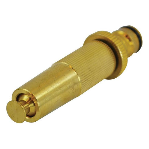 Faithfull Brass Adjustable Spray Nozzle 12.5mm (1/2in) Faithfull - Town Tools