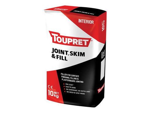Toupret Joint Skim & Fill 10kg Toupret - Town Tools