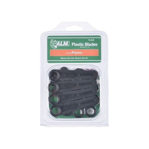 Alm Manufacturing FL240 Plastic Blades Large Hole to Suit Flymo ALM Manufacturing - Town Tools