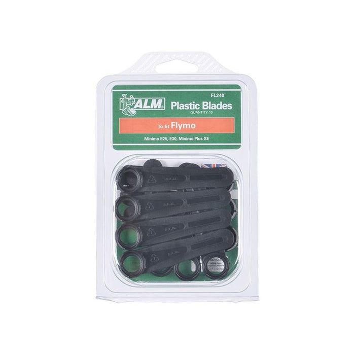 Alm Manufacturing FL240 Plastic Blades Large Hole to Suit Flymo ALM Manufacturing - Town Tools