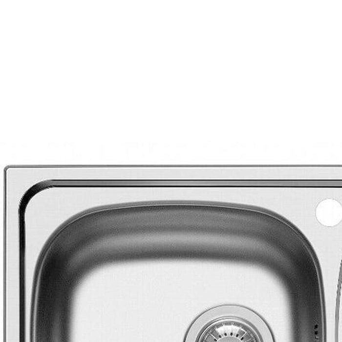 Pyramis Stainless Linen Sink 860mm x 435mm