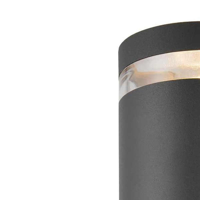 Lens LED GU10 Up/Down Light Anthracite (2 Bulbs)