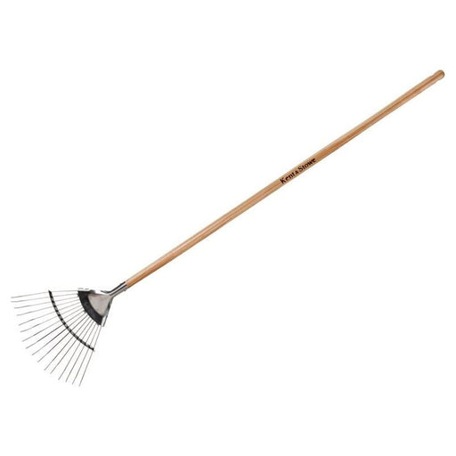 Kent & Stowe Stainless Steel Garden Life Lawn Rake, FSC® Kent & Stowe - Town Tools