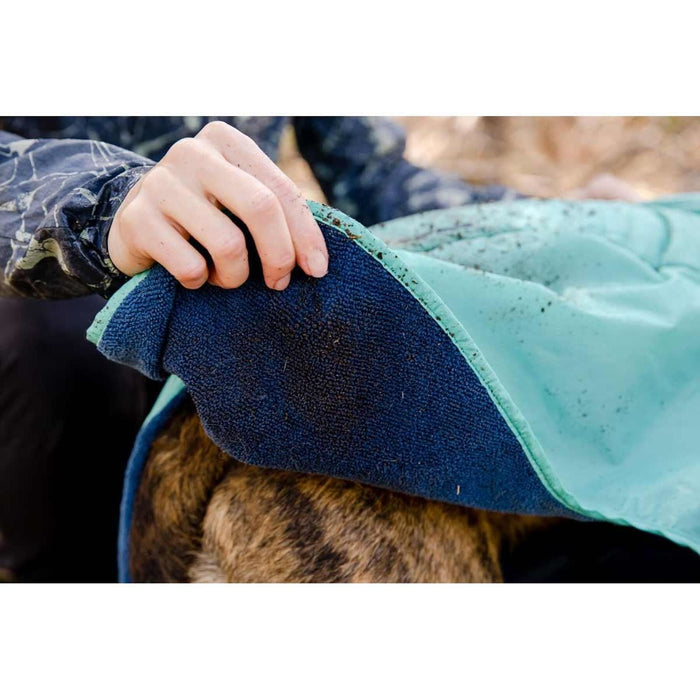 Ruffwear Dirtbag� Dog Drying Towel Aurora Teal (X Small)