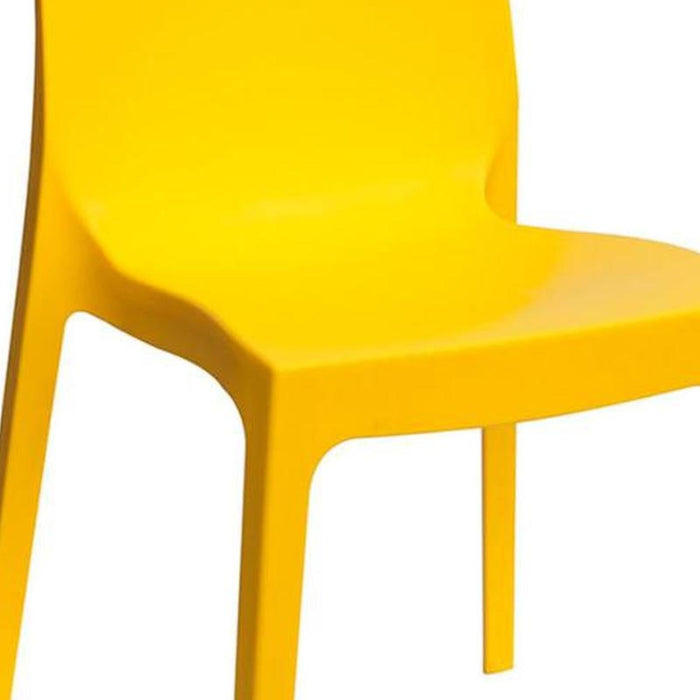 Strata Polypropylene Chair - Yellow
