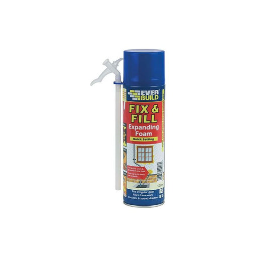 Everbuild Sika Fix & Fill Expanding Foam 500ml Everbuild Sika - Town Tools