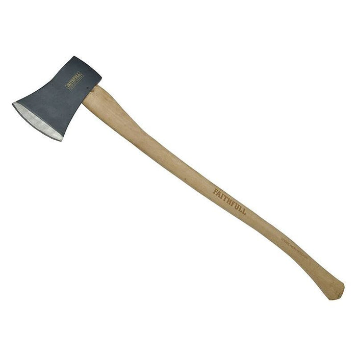 Faithfull Felling Axe Hickory Handle 2.0kg (4.1/2 lb) Faithfull - Town Tools
