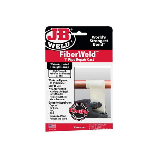 J-B Weld FiberWeld™ Pipe Repair Cast 2.5 x 121cm J-B Weld - Town Tools