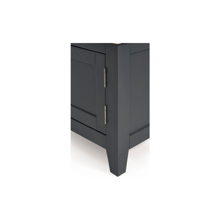 Bordeaux TV Unit in Dark Grey