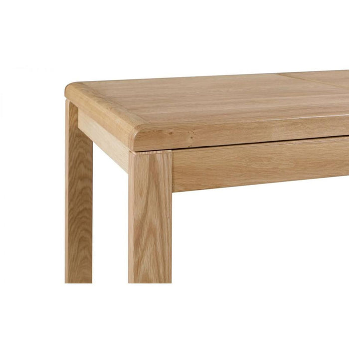 Curve Extending Dining Table 150-200cm Solid Oak & Real Oak Veneers
