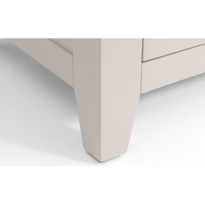 Richmond Sideboard Elephant Grey with Pale Oak Top