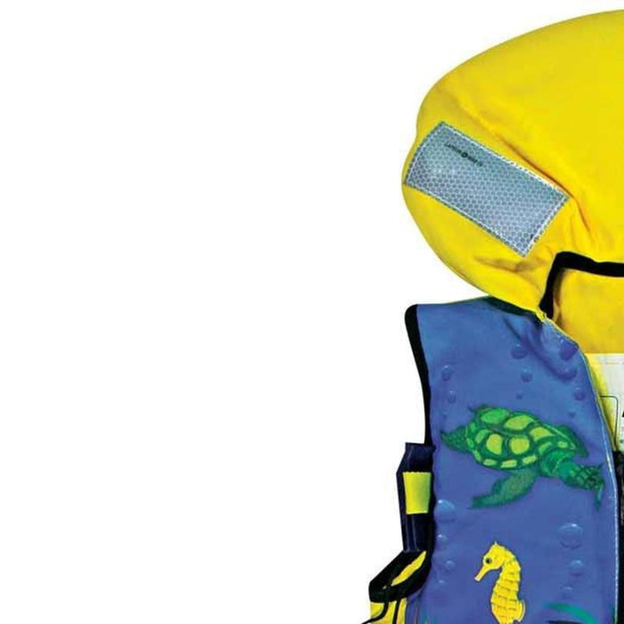 Lalizas Chico Foam Lifejacket 100N ISO Child 15-30kg Yellow/Blue