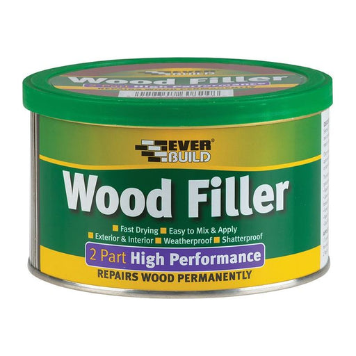 Everbuild Sika 2-Part High-Performance Wood Filler Light Stainable 1.4kg Everbuild Sika - Town Tools