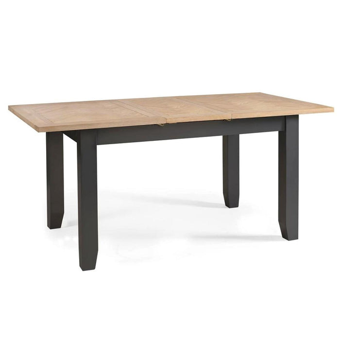 Bordeaux Extending Dining Table in Dark Grey