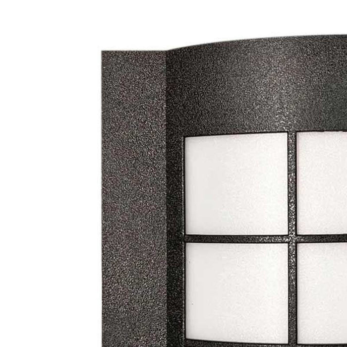 Reno Polycarb Outdoor Wall Light with LED Bulb