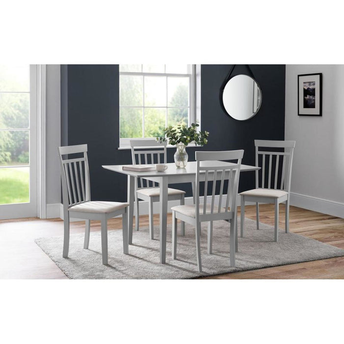 Rufford Extending Dining Table 80-120cm Grey Lacquer