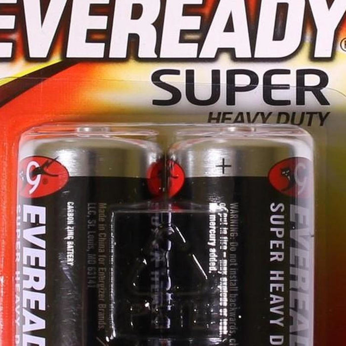 Eveready C Zinc Battery (x2)