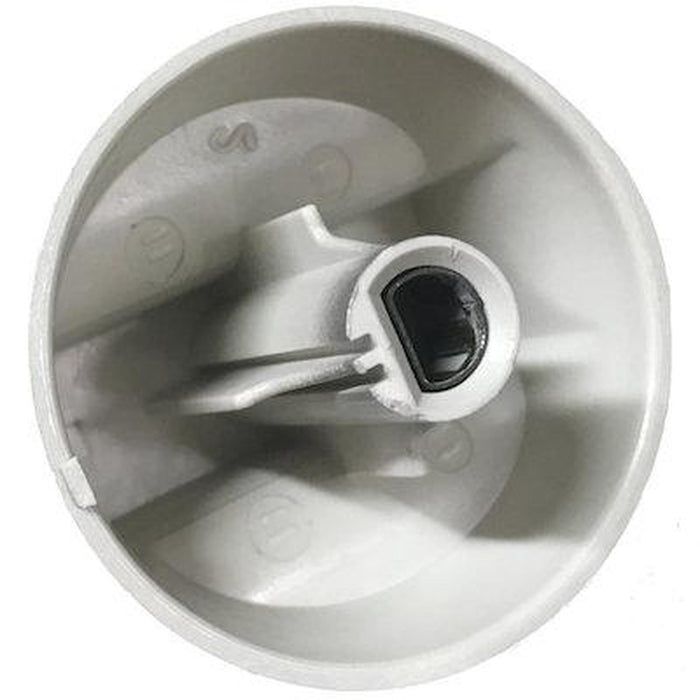 Silver Gas Control Knob 600DIS Pack of 6
