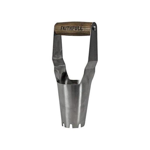 Faithfull Prestige Stainless Steel Bulb Planter Ash Handle Faithfull - Town Tools