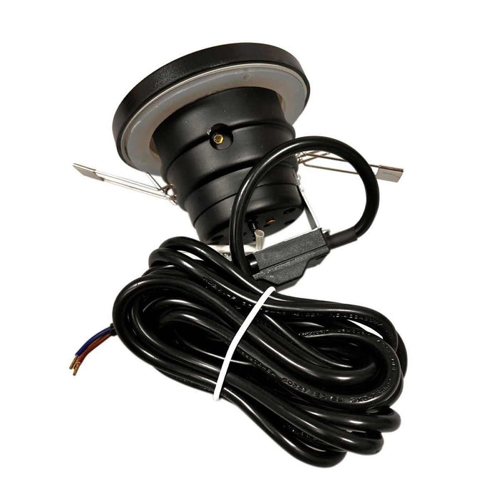 Outdoor Black Spot Light Cut Out Size 73mm (Without Bulb)