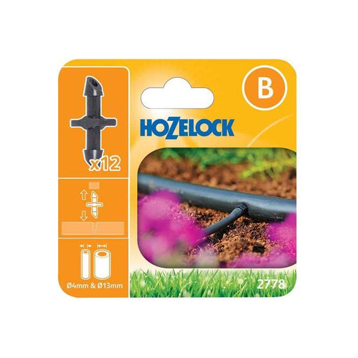 Hozelock 2778 Straight Connector 4mm (Pack 12) Hozelock - Town Tools