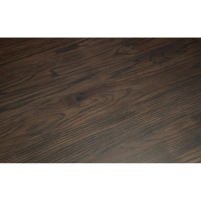Brooklyn Dining Table Dark Oak & Gunmetal Legs