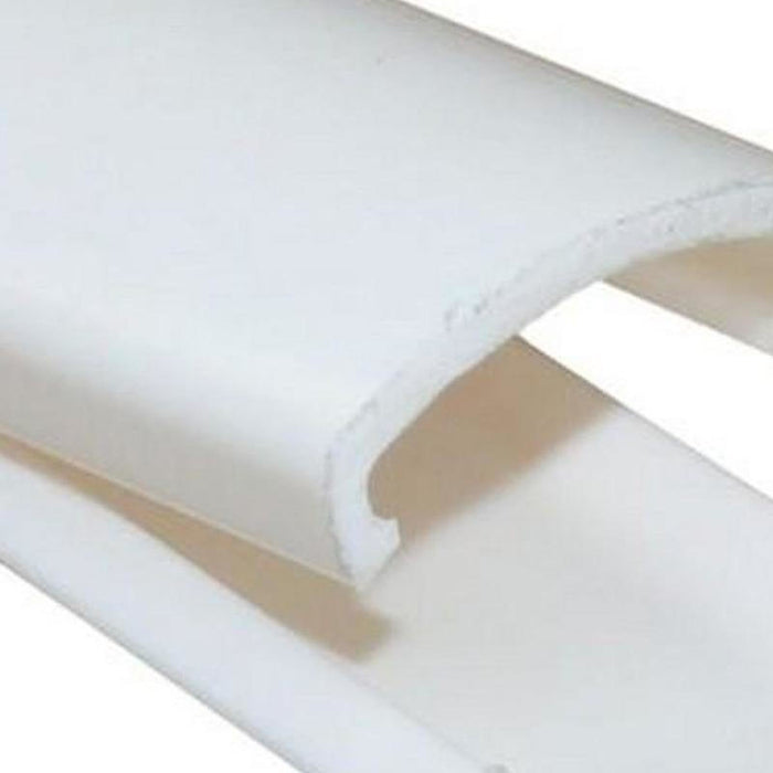 Medium 'D' Mould 16mm x 2.5 Metre White