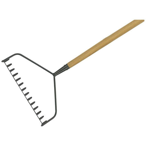 Kent & Stowe Carbon Steel Long Handled Soil Rake, FSC® Kent & Stowe - Town Tools