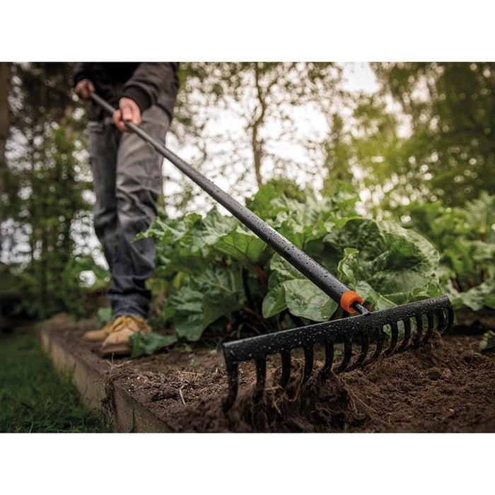 Fiskars Solid™ Soil Rake Fiskars - Town Tools