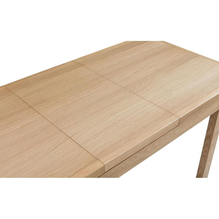 Curve Extending Dining Table 150-200cm Solid Oak & Real Oak Veneers