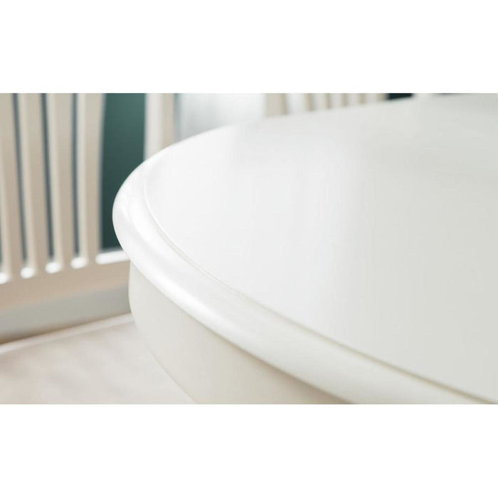 Stanmore Round to Oval Extending Dining Table 100 - 138cm Ivory