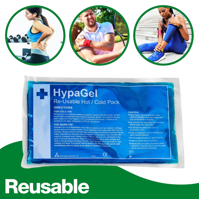 Safety First Aid HypaGel Reusable Hot/Cold Pack