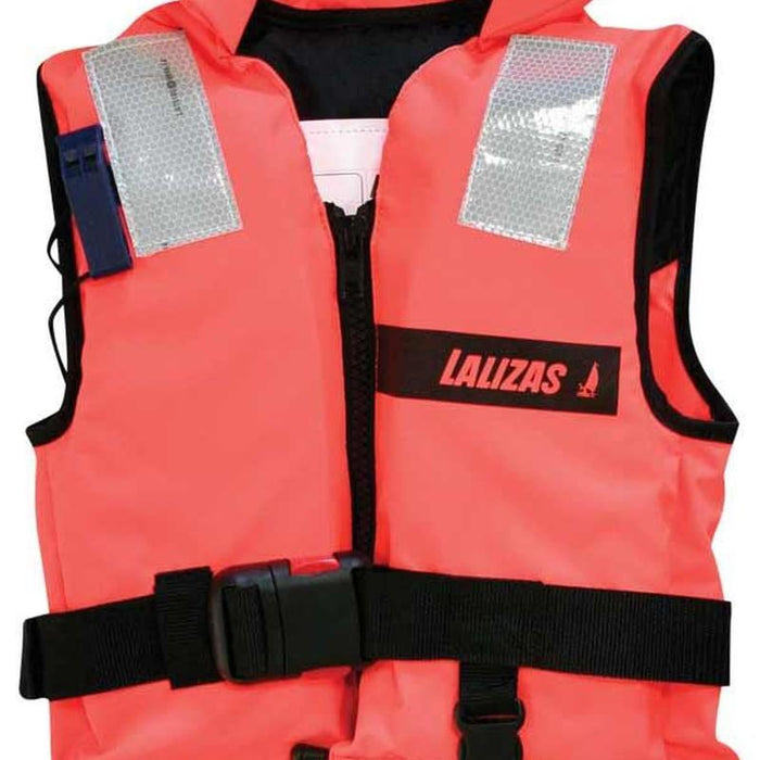 Lalizas Foam Lifejacket 100N ISO Adult >90kg Fluorescent Orange