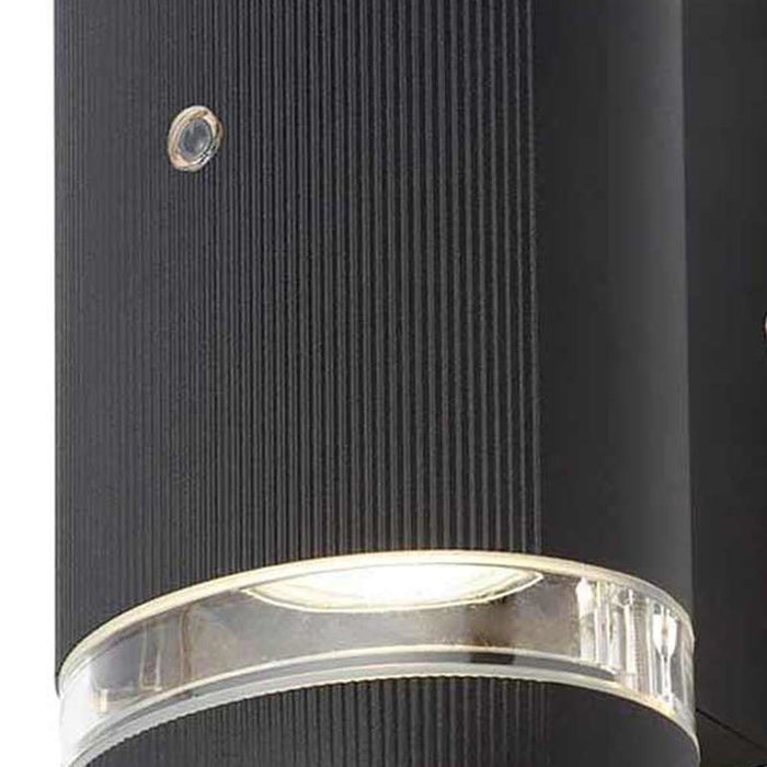 Helix LED GU10 Downlight with Photocell Sensor Black (1 Bulb)