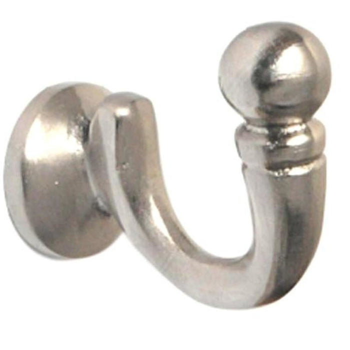 Satin Chrome Tie Back Hook