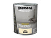 Ronseal One Coat Tile Paint Ivory Satin 750ml Ronseal - Town Tools