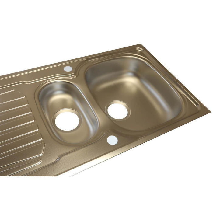 Sparta Stainless Steel Sink 1000mm x 500mm