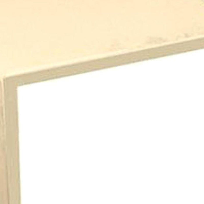 L Moulding 25mm x 25mm x 2.5 Metre Cream