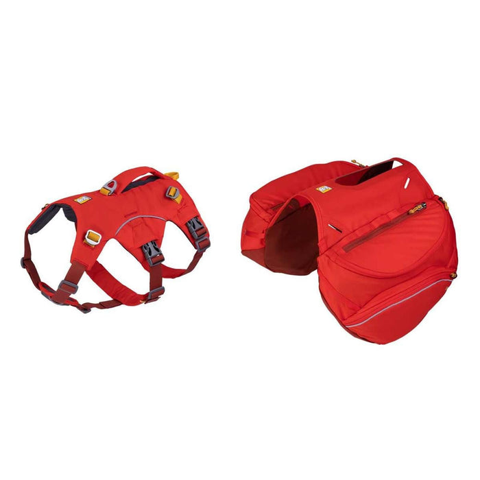 Ruffwear Palisades� Dog Backpack in Red Sumac (Medium)