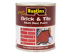 Rustins Quick Dry Brick & Tile Paint Matt Red 500ml Rustins - Town Tools