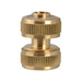Faithfull Brass Hose Mender 12.5mm (1/2in) Faithfull - Town Tools